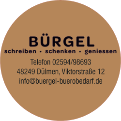 Schreibwarenhandel in Dülmen und Onlineshops